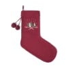 Carly christmas sock – Rhubarb