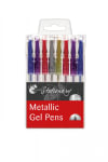 Chiltern Stationary Metallic pennar / Chiltern Stationary Mislitir Metallic gelpennar 8 stk í pakka