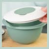 Bökunarskál með loki 3,5L græn/hvít