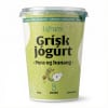 Biobú Lífræn grísk jógúrt pera og hunang laktósaskert 500 g