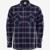 Fristads flannel skyrta blá köflótt