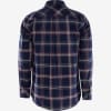 Fristads flannel skyrta blá köflótt