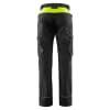 Fristads Haverdal vinnubuxur stretch, svartar/HiViz g