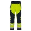 Fristads Hitaþolnar buxur Gore-Tex HiViz gular/navy