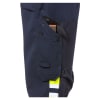 Fristads hitaþolnar buxur navy/HiViz gular
