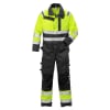 Fristads samfestingur HiViz gulur/svartur