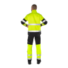 Fristads Softshelljakki HiViz gulur/svartur CL2