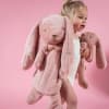 Houston Heavy Teddy Large Bunny – stór kanína bleik