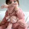 Houston Heavy Teddy mini Bunny rose