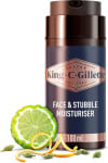 King C Gillette andlits og skeggbrodda rakakrem 100 ml