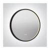 Mirror LED 20W Round Black