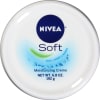 Nivea Soft mjúkt rakagefandi krem fyrir andlit líkama og hendur 200 ml