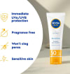 Nivea Sun UV Face Sensitive SPF 50 rakakrem með sólarvörn 50 ml