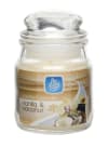 Pan Aroma ilmkerti í krukku með loki, lítið / Vanilla og kókos