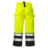 Regnbux HiViz gular/svartar CL3