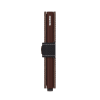 Secrid Miniwallet - Saffiano Brown