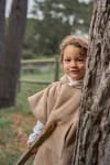 Teddy Brown poncho
