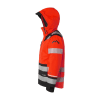Univern Protec 2in1 heilsársúlpa HiViz rauð