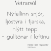 Vetrarsól Signature Ilmkerti Relaxation Centre Collection