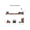 Kingsmith Rowing Machine WR3L samanbrjótanleg vatnsróðravél