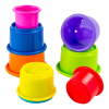 Pile & Play Cups 8 Stacking Cups 6m+ - Staflanlegar dollur