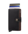 Secrid Miniwallet - Saffiano Brown