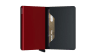 Secrid Slimwallet - Matte Black/Red