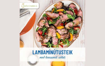 Lambamínútusteik með hressandi salati