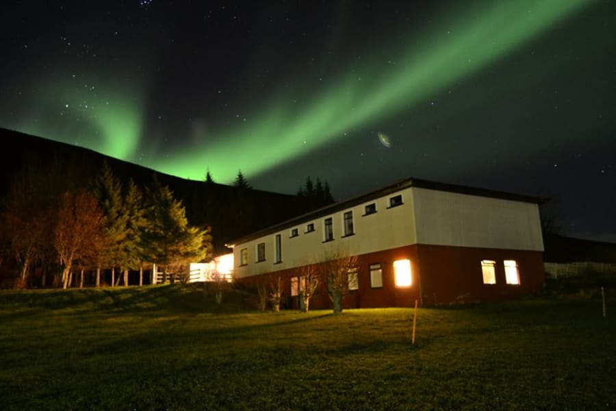 Gisting fyrir tvo í nágrenni Akureyrar