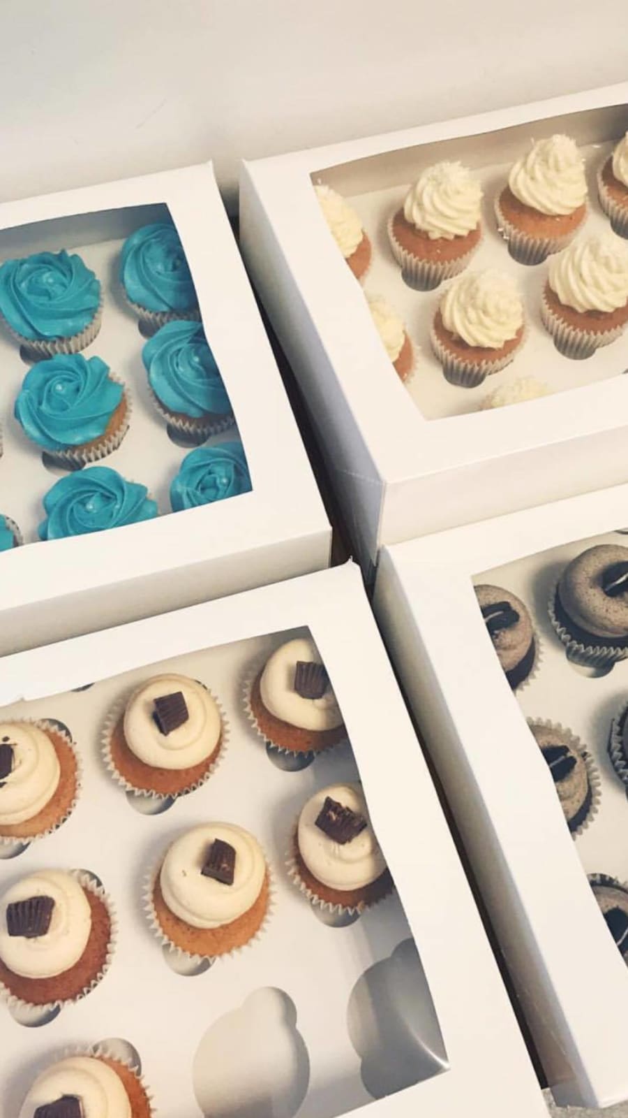 Cupcakes 12stk. Veldu þína uppáhalds tegund