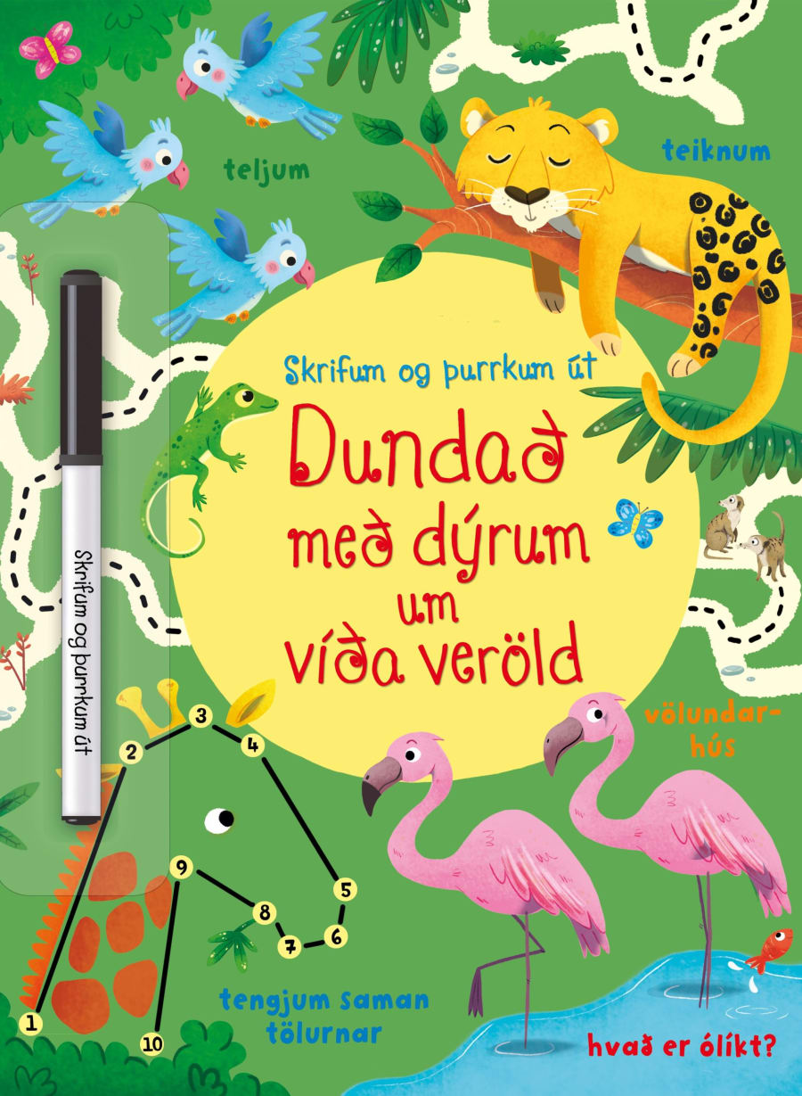 123: skrifum og þurrkum út