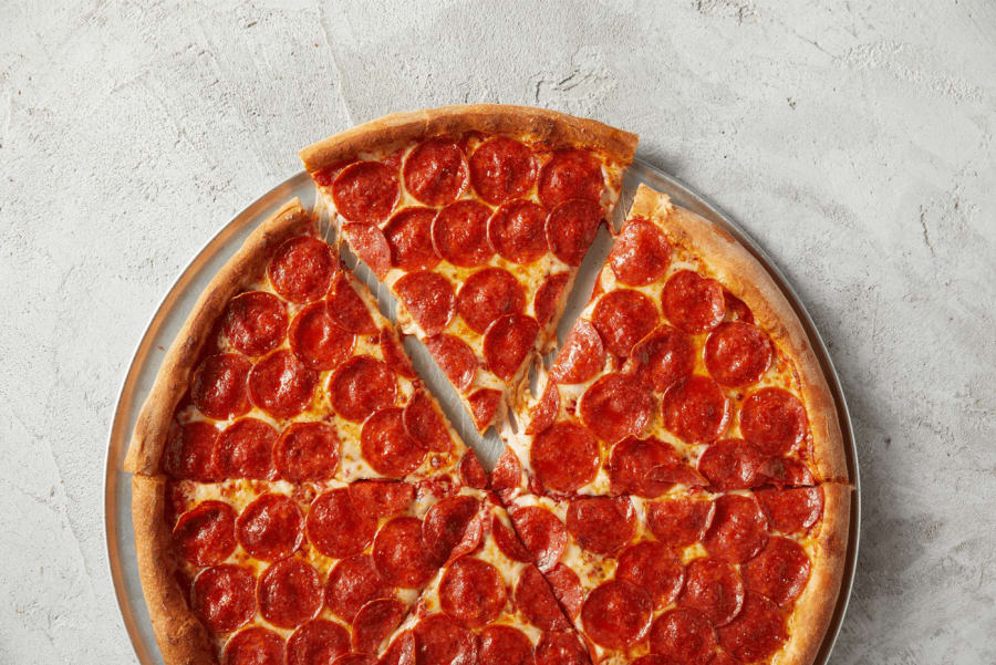 14" Prís Pepperoni