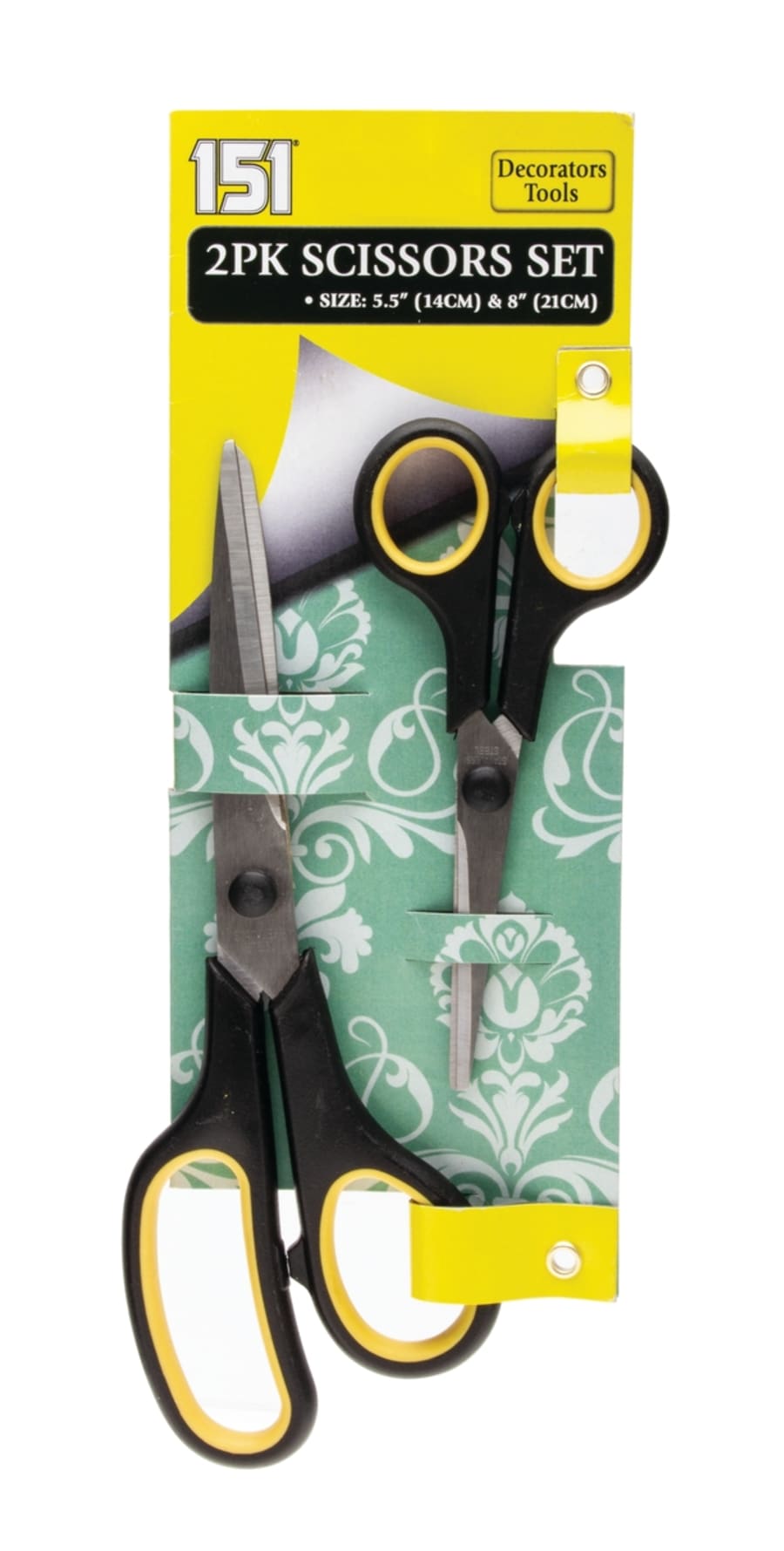 151 skæri 21cm & 15cm 2 stk í pakka