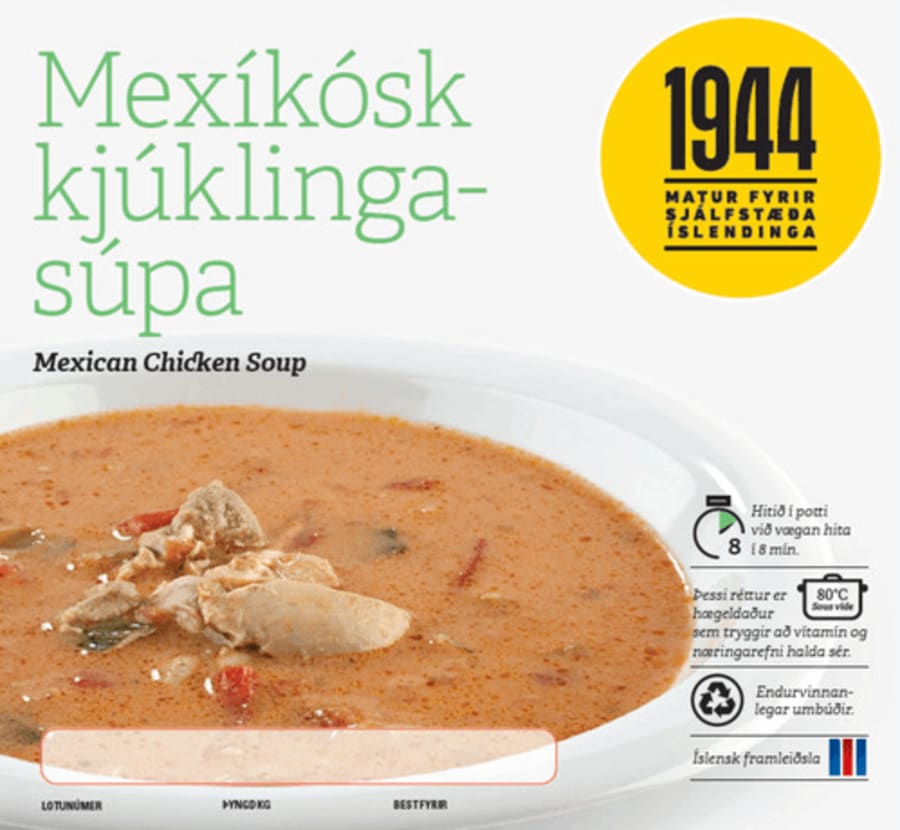 1944 Mexíkósk kjúklingasúpa