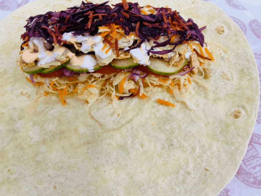 Kíktu kebab í vefju