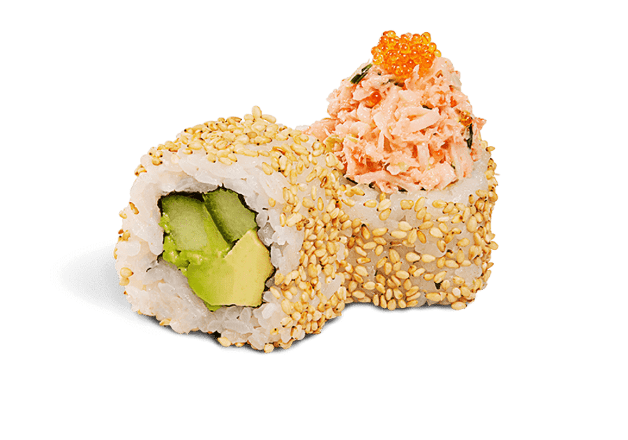 Sterkur surimi salat maki