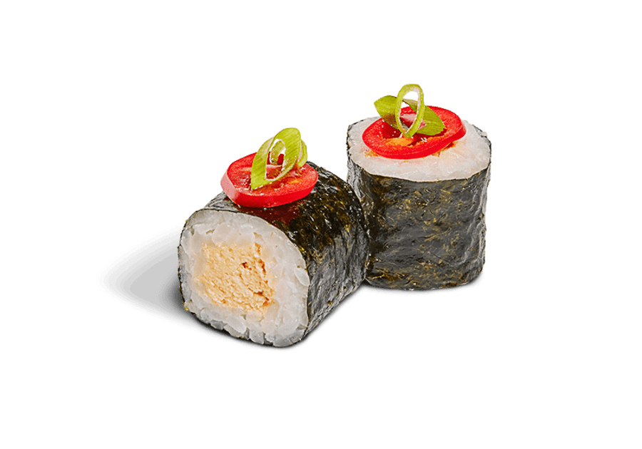 Sterkur kjúklinga hosomaki