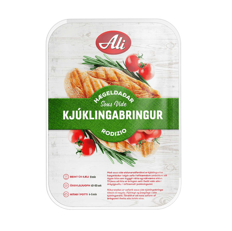 Ali eldaðar bringur Rodizio ca. 450 gr