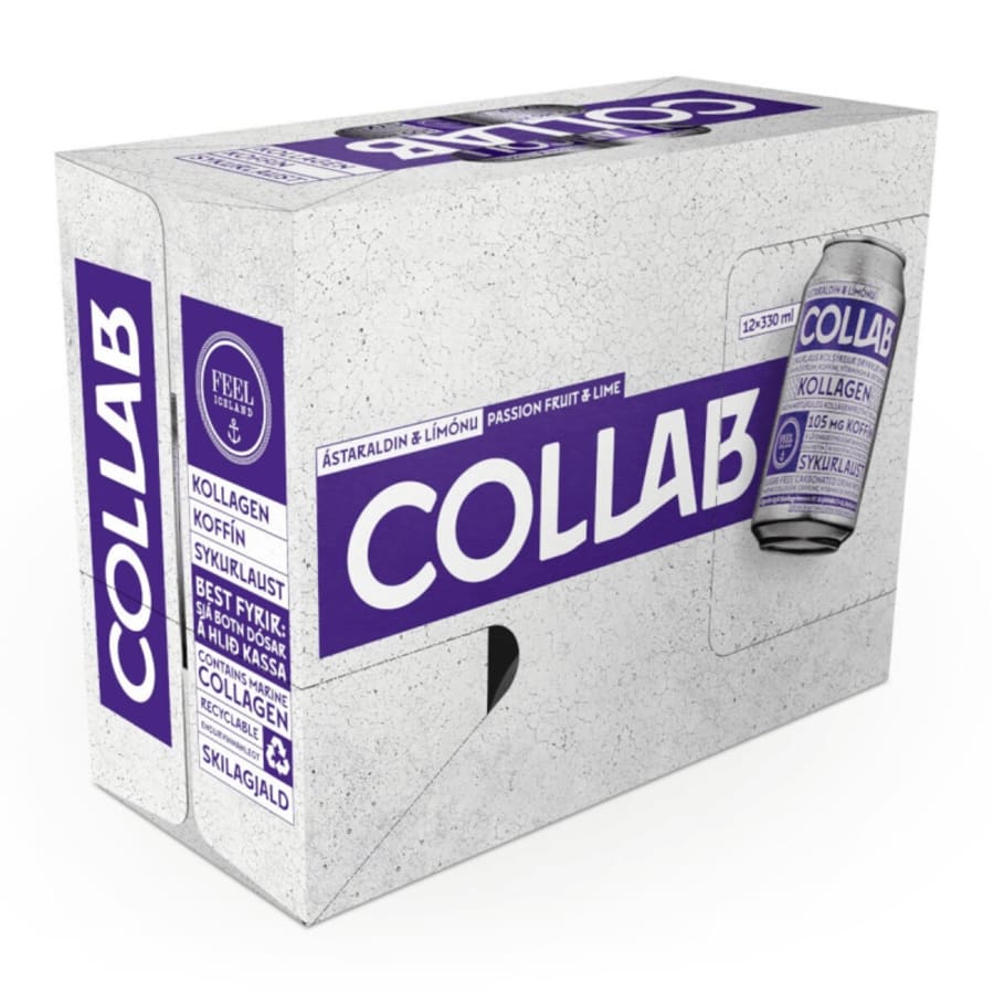 Collab 12x330 ml ástaraldin/límon