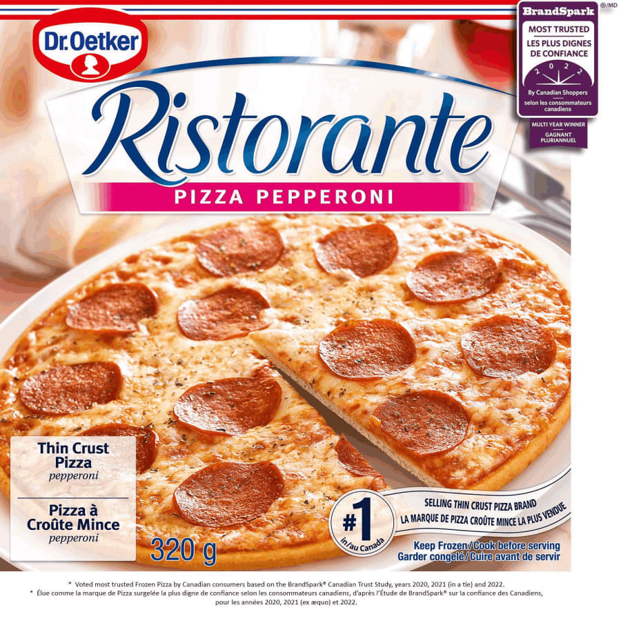 Ristorante pizza pepperroni 337gr