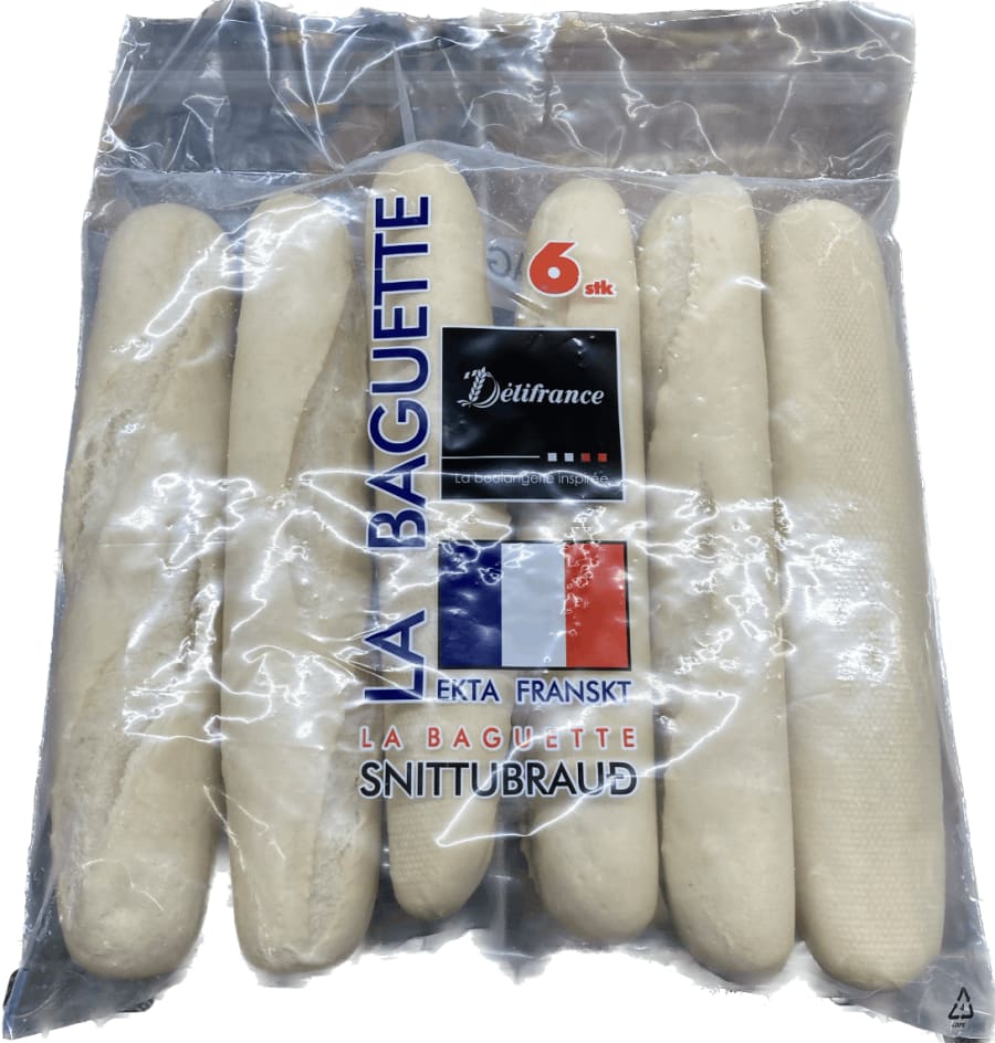 Deli france baguette 6 stk