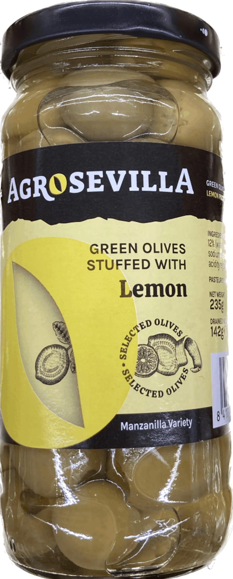as Ólífur sítrónu 235 gr