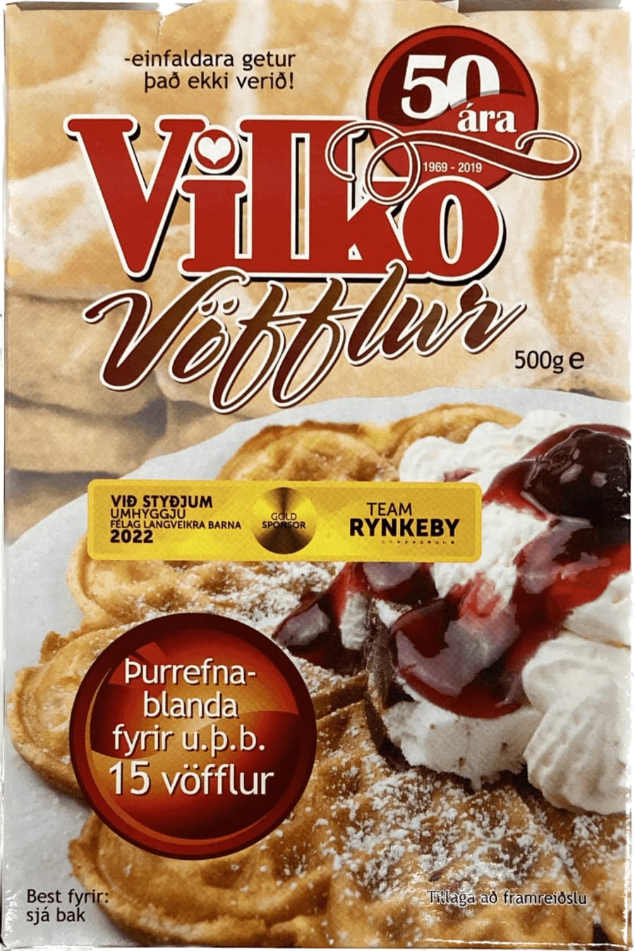 Vilkó vöfflumix 500 gr