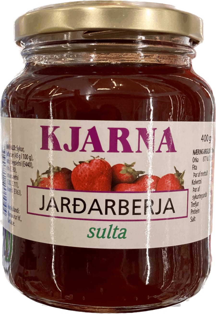 Kjarna sulta jarðarberja 400 gr