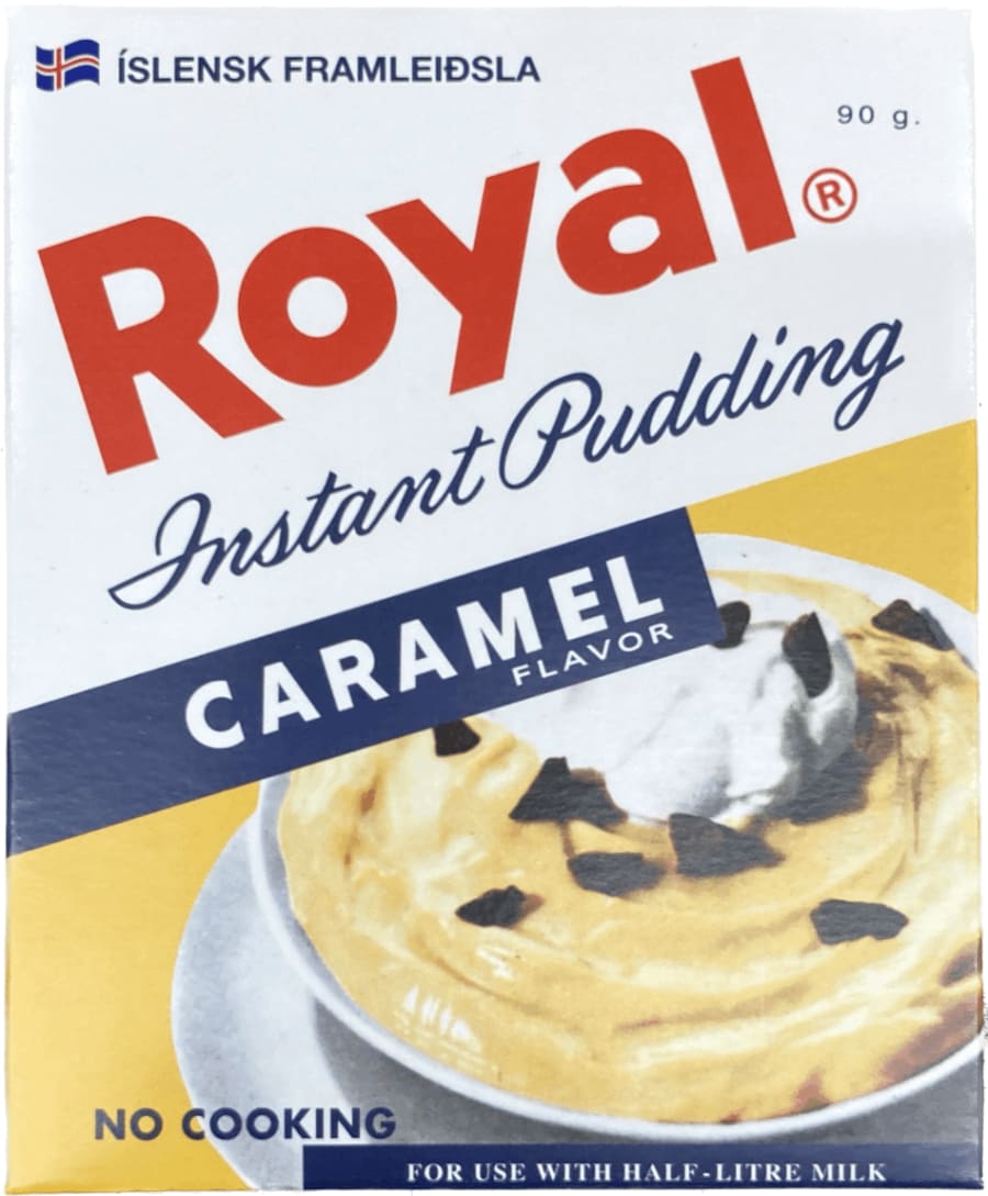 Royal búðingur karamellu 90 gr