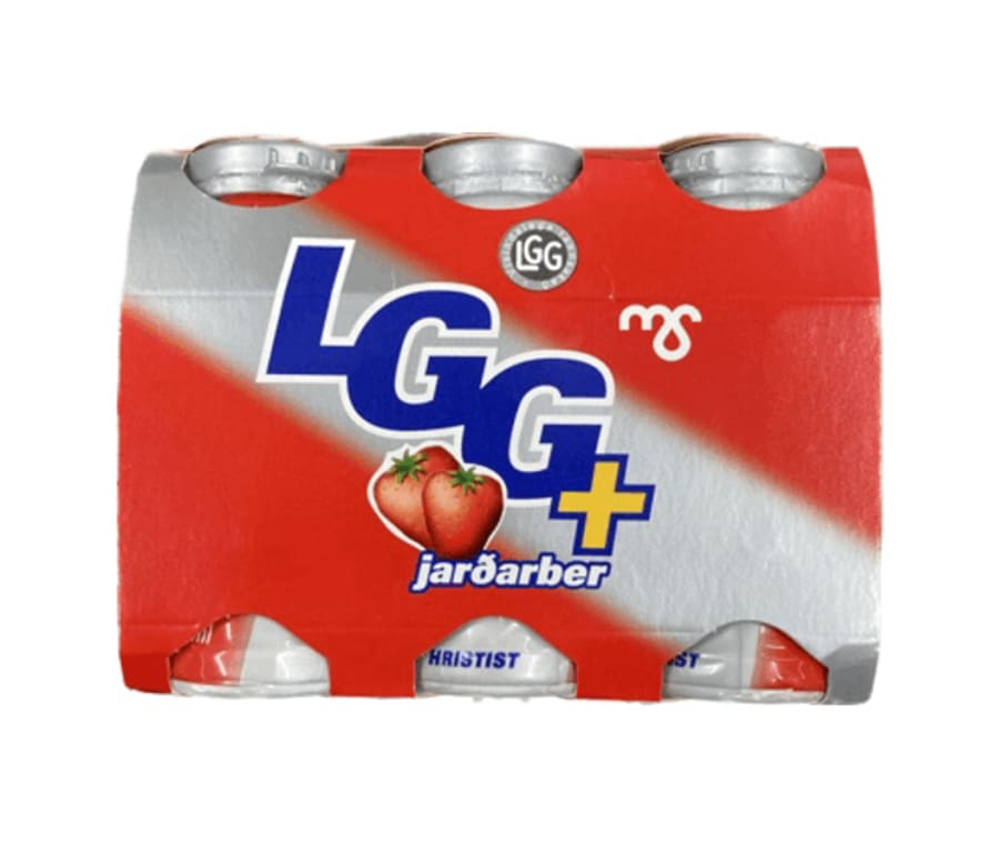 Ms lgg með/jarðarberjum