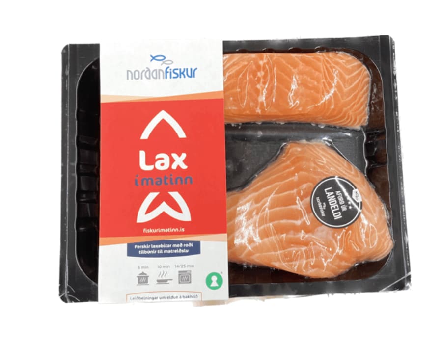 N.f laxaflök fersk ca. 350 gr