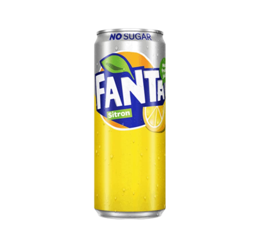 Fanta Lemon no sugar (Dós)