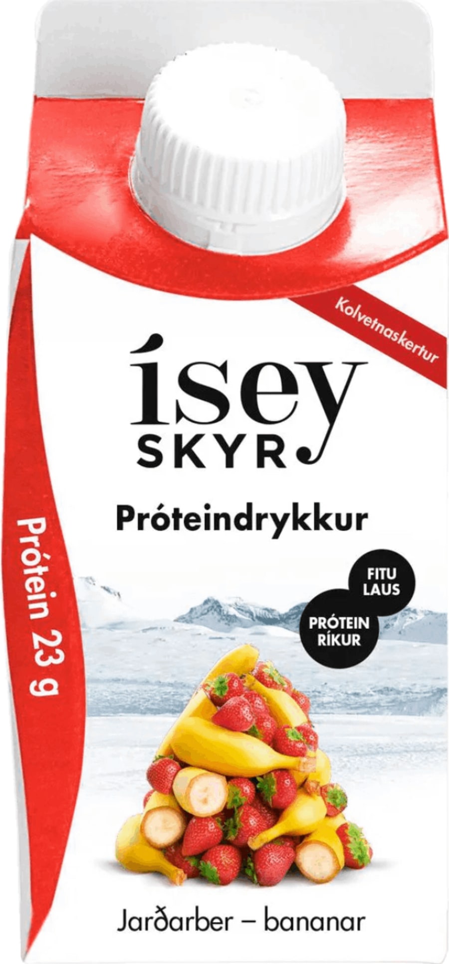Ms próteindrykkur jarðarber bananar 300 ml