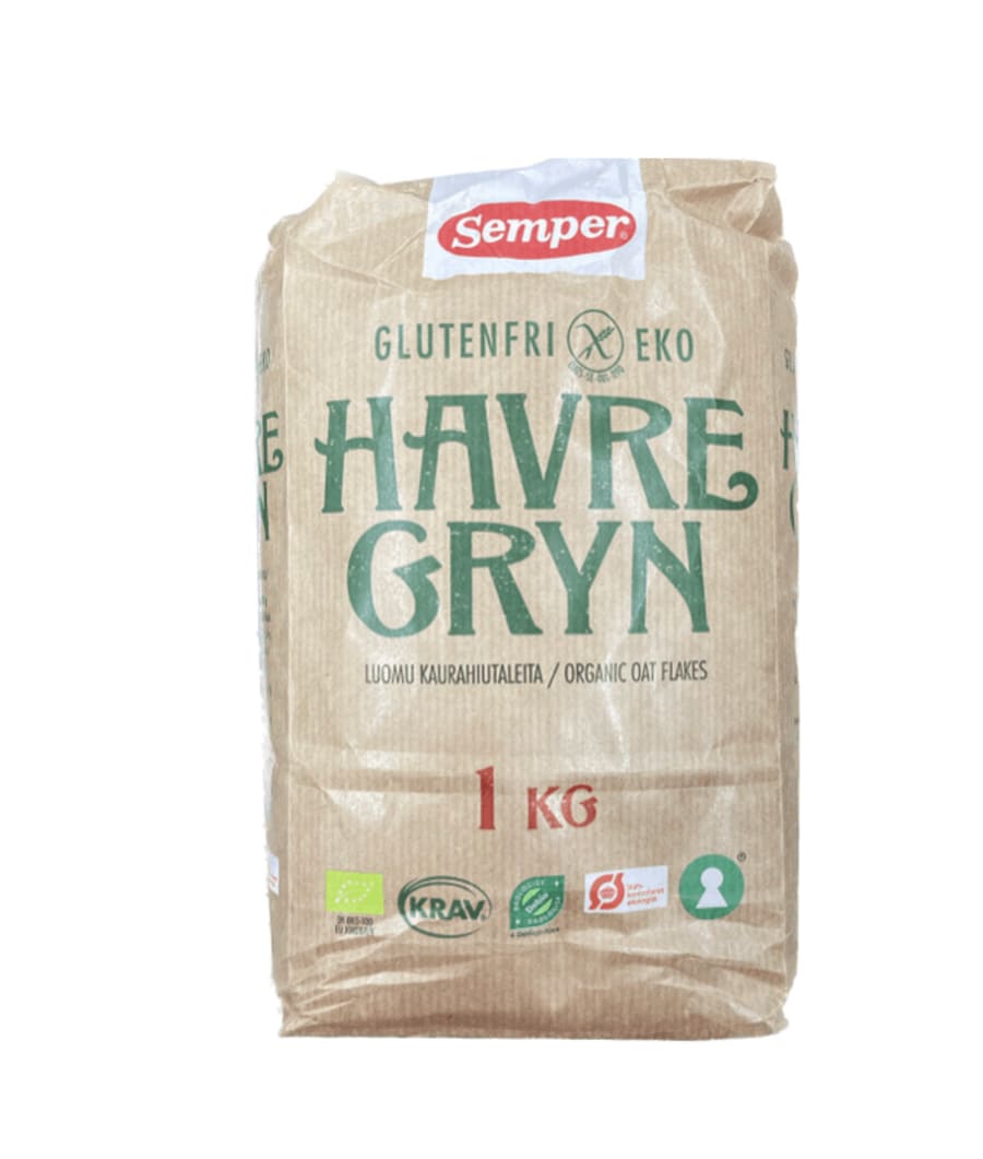 Semper haframjöl 1 kg